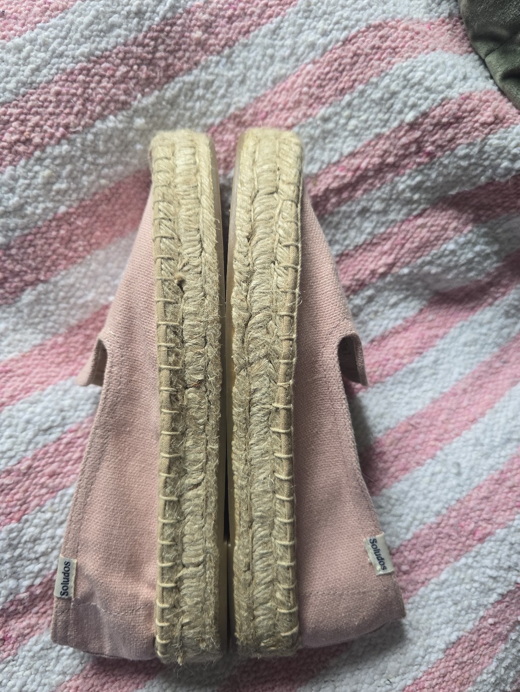 Soludos Pink 'Ciao Bella' Canvas Espadrilles - Women's Size 8 — image 8 of 8